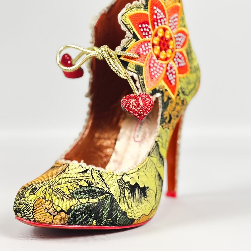 Irregular Choice x Poetic Licence Autumn Bloom Floral Heels – Size 38 /